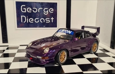 RARO (MODIFICADO)" 1 de una clase" 1/18 96 PORSCHE 911 GT2 de ANSON (SUELTO) Foto 1 de 4