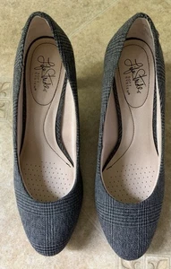 Life Stride Women’s Size 9.5M Pumps Herringbone Fabric NWOB - Picture 1 of 8