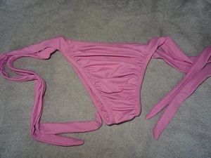 Nasty Gal Size Small 14 Pink Swimming Sunbathing Bikini Bottoms - Picture 1 of 2