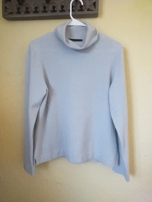 Suéter Jones New York Signature para mujer grande púrpura capucha cuello 100 % cachemir Foto 1 de 4