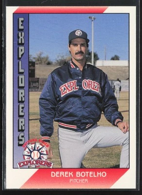 1991 Pacific Senior League Derek Botelho #38 Daytona Beach Explorers - Image 1 of 2