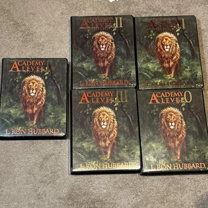L Ron Hubbard Lectures Academy Level 0-4 Scientology Auditor Course Tapes Rare - Imagen 1 de 1