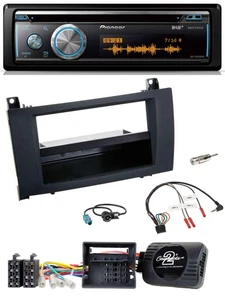 Pioneer Lenkrad DAB USB CD Bluetooth Autoradio für Mercedes SLK R171 2008-2011 - Bild 1 von 10