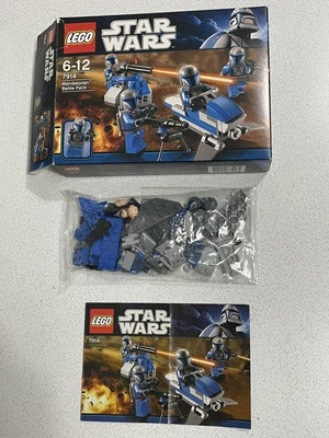 Lego STAR WARS 7914 MANDALORIAN BATTLE PACK Completo+MINIFIGURES+Box+Istruzioni - Immagine 1 di 2