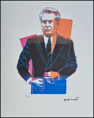 ANDY WARHOL * John Gotti * 50 x 40 cm * signed lithograph * limited # 94/200 - Bild 1 von 4