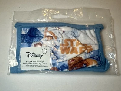 全新带标签 迪士尼公园 星球大战布面面具 尺寸 L 密封 — 第 1/2 张图片