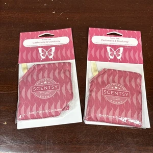2~Scentsy Scent Pak For Buddy~Cashmere & Corduroy Scent Buddy Pak~NEW - Picture 1 of 2