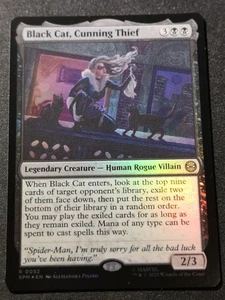 Black Cat, Cunning Thief - Foil - SPM - MTG - EN - NM - 0052 - Picture 1 of 1