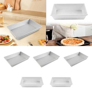 Detroit Styled Pizza Pan Bakeware for Restaurant Homemade Bread Baking - Picture 1 of 35