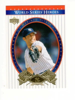 2002 Upper Deck World Series Heroes Мариано Ривера (HOF) NO87 NYY Бесплатная доставка - Изображение 1 из 2
