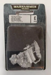 WARHAMMER 40000 40K Captain Sicarius PR39 BLISTER GAMES WORKSHOP FACTORY SEALED - Imagen 1 de 1