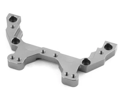 ST Racing Concepts Associated DR10 Aluminum HD Rear Chassis Brace (Gun Metal) - Image 1 of 2