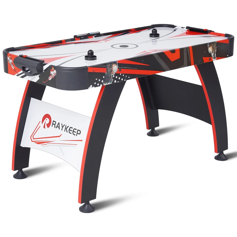 54" Air-Powered Hockey Table 12V  Sport Hockey Game Pushers Pucks LED Scoreboard - Image 1 of 4