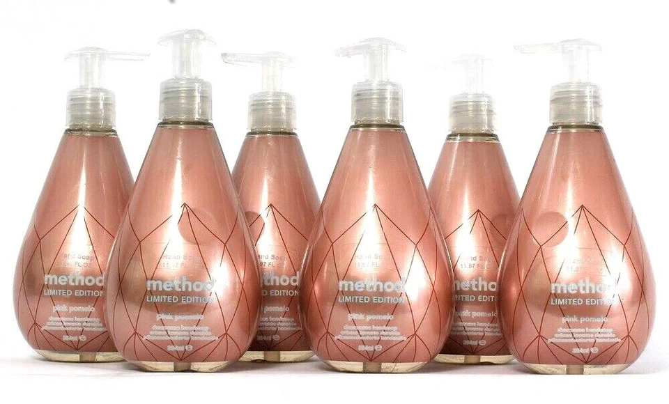 6 Bottles Method 11.97 Oz Limited Edition Pink Pomelo Natural Derived Hand Wash - Image 1 of 1