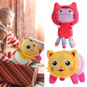 1*Gabby Toy Pillow Cakey Kittys Fairy Plush Cat Anime Plushie Cartoon - Foto 1 di 22