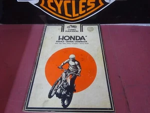 CLYMER's 1970-74 HONDA 100/125/250/350 Motorcycle SERVICE & Repair HANDBOOK - Picture 1 of 10