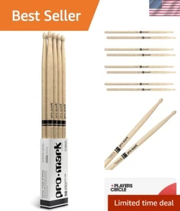 Classic Attack 5B Shira Kashi Oak Drumsticks, Oval Wood Tip, Buy 3 Pairs Get ... - Picture 1 of 6