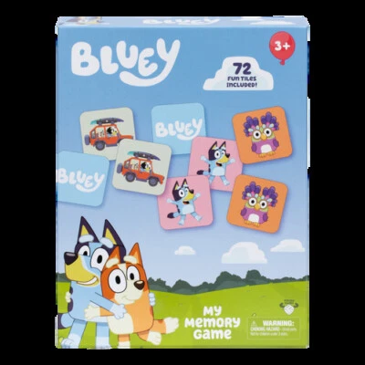 Moose Games Bluey My Memory Matching Game - 72 Memory Cards - Image 1 of 2