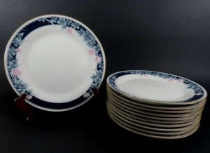 Speiseteller Noritake Porzellan Nachtlied Muster 10 1/2" - Bild 1 von 8