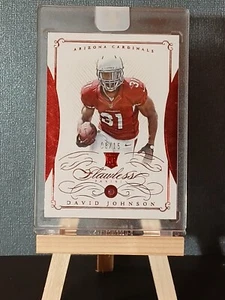 2015 Panini Flawless - Ruby #126 David Johnson /15 (RC) - Picture 1 of 2