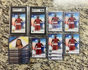 2016 Topps Claressa Shields Gold Silver Bronze Base Auto SGC Rookie 16 Card Lot - Picture 1 of 22