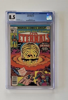 Eternals #12 CGC 8.5 1ST appearance of UNI-MIND - Image 1 of 2