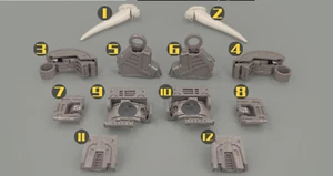 Go Better studio GB1047 upgrade kit for SS86 Slug,in stock! - Picture 1 of 12