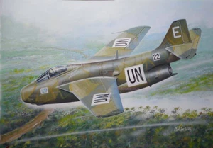 SAAB J-29B TUNNAN - Swedish fighter, FLY 32023, SCALE 1/32 - Picture 1 of 11