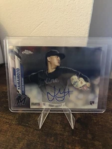 2020 Topps Chrome Jordan Yamamoto #RA-JY RC Marlins - AUTO!!! - Picture 1 of 2