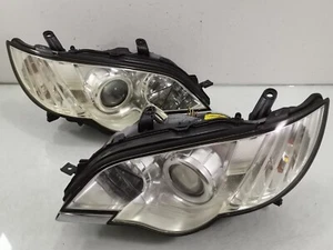 JDM Subaru Legacy BPE BP5 BL5 LATE MODEL HID Head Lamps Lights With WIPER 06-09 - Picture 1 of 16