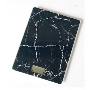 The Range Black Marble Electronic Kitchen Scales 19.5cm W 45g - Picture 1 of 1