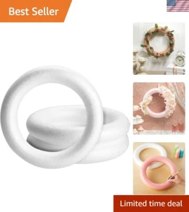 3 Pack Foam Wreath Forms, 12 Inch Round Foam Rings for Crafts, DIY Projects, ... - Picture 1 of 10