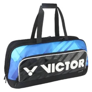 Victor BR9613 Rectangular Racquet Bag (Black/Brilliant Blue) - Picture 1 of 1