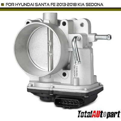 Cuerpo del acelerador con sensor TPS para Hyundai Santa Fe 2013-2018 Kia Sedona V6 3,3 L Foto 1 de 4
