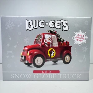 Buc-ee's neue LED LKW Schneekugel batteriebetrieben Weihnachtskollektiv - Bild 1 von 6