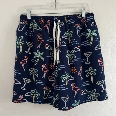 Pantalones cortos de natación Chubbies luces de neón para hombre forrados XL entrepierna de 7” Foto 1 de 4