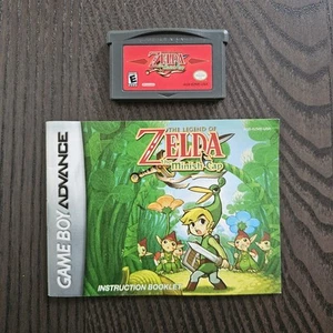 Authentic Legend of Zelda: The Minish Cap (GBA, 2005) w/ Manual - Picture 1 of 1