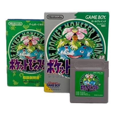 Nintendo Pokémon Green Game Boy Game Excellent Condition JAPAN - Image 1 of 4