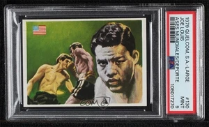 1979 Quelcom Ases Mundiales Del Deporte Small Joe Louis #130 PSA 9 MINT - Picture 1 of 3