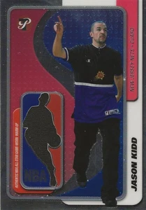 JASON KIDD - 2001-02 Topps Pristine All-Star Game-Worn Warm-Up (3.5x4.5) #BL-JK - Picture 1 of 2