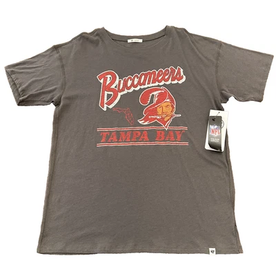‘47 Brand Tampa Bay Buccaneers Throwback Logo Shirt Size Women's Medium NWT - Image 1 of 4