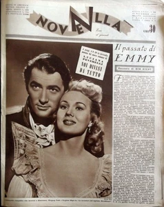 NOVELLA #50 - 1951 GREGORY PECK -VIRGINIA MAYO cover- - Bild 1 von 2