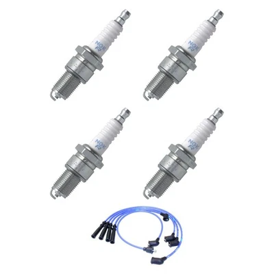 For Toyota 4Runner 84-92 NGK BNDL-0843-10000362 Spark Plug Wire & Spark Plug Kit - Изображение 1 из 4
