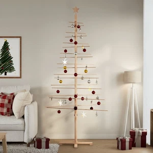Weihnachtsbaum Holz zum Schmücken 210 cm Massivholz Kiefer - Bild 1 von 7