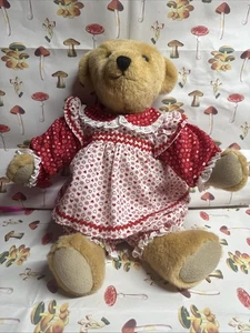 Pleasant Company AG Teddy bear 16'' dressed in valentine two piece set - Picture 1 of 6