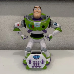 Toy Story 3 Buzz Lightyear U-Command RC w/ Remote & Helmet | Thinkway | WORKS! - Picture 1 of 9