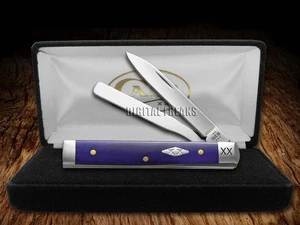 Case xx Knives Baby Doc Ultra Violet Bone 12508 1/500 rostfrei Taschenmesser - Bild 1 von 4