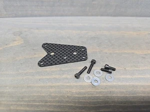 Team Associated RC10 RC10 Worlds Carbon Fiber Transmission Brace (3 Gear) 10t #2 - Picture 1 of 4