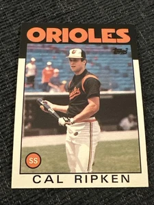 Cal Ripken Jr. 1986 Topps #340 Baltimore Orioles-MLB BASEBALL  - Picture 1 of 2