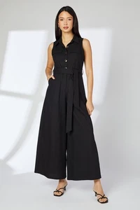 Principles Black Jumpsuit Womens Daywear Jumpsuits - Imagen 1 de 4